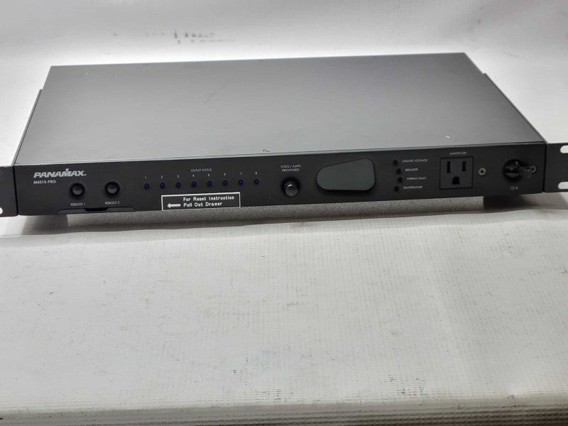 Panamax M4315-PRO 8-Outlet BlueBolt Compatible Power Conditioner Surge Protec _