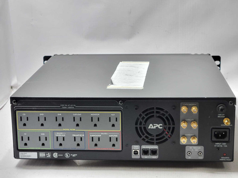 APC S10 Power Conditioner with Battery Backup UPS S10BLK, No Batteries _