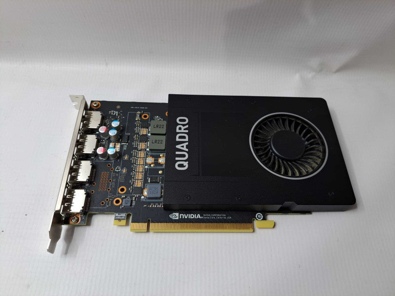 Nvidia Quadro P2000 5GB GDDR5 1024 CUDA Cores GPU 4x DP 1.4 )