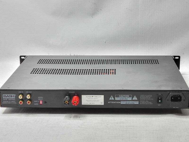 Tribe RackAmp By Totem Subwoofer Amplifier with Rack Mount Ears, READ _