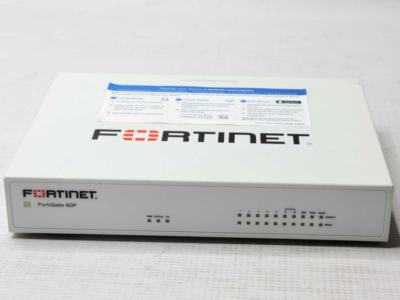 Fortinet FortiGate-60F FG-60F Network Security Firewall, READ _