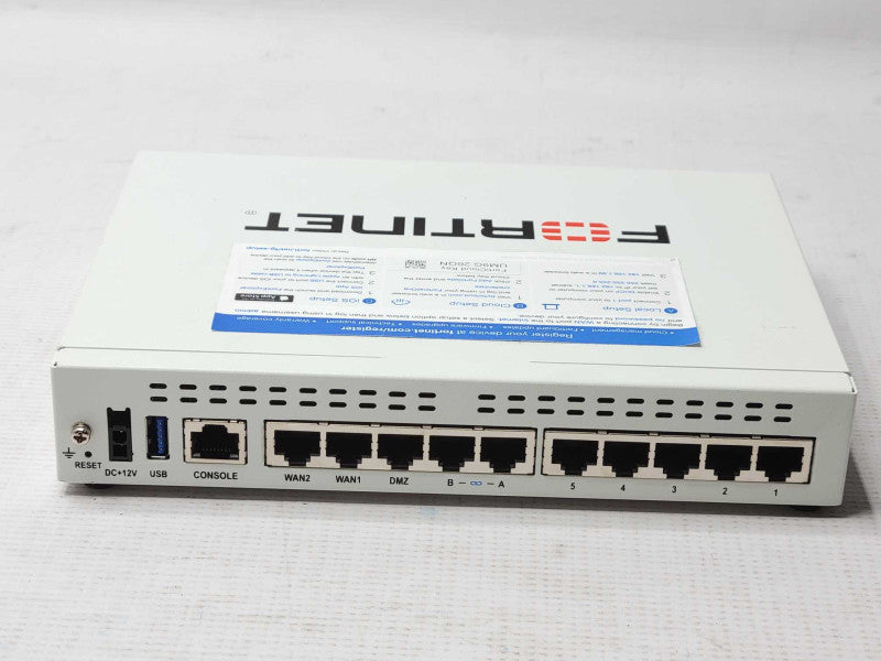 Fortinet FortiGate-60F FG-60F Network Security Firewall, READ _