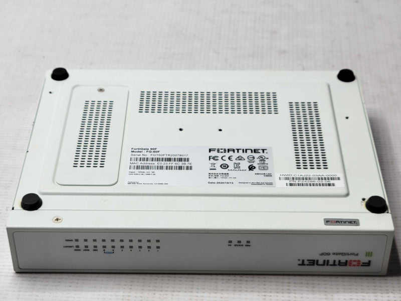 Fortinet FortiGate-60F FG-60F Network Security Firewall, READ _