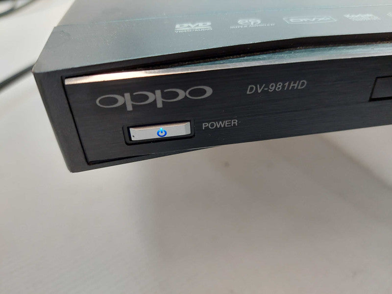 OPPO DVD player Model:  DV-981HD
