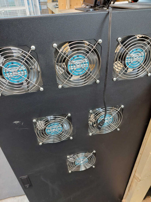 46.5\\" x 21\\" Server Rack Fan Door , Has 6 Fans