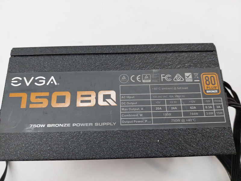 EVGA 750 BQ 750Watt Bronze Power Supply
