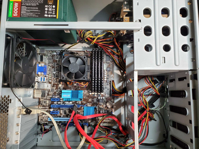 Custom PC AMD Phenom II x4 980 16GB DDR3 500W PSU NO HDD @