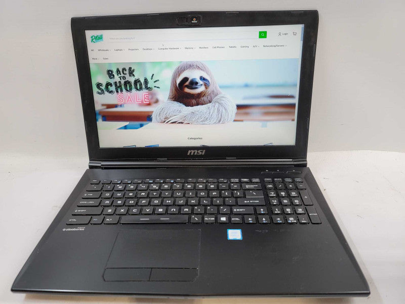 MSI Laptop GL62 6QD i7-6700HQ @ 2.60, 32GB DDR4, 2GB GTX 950M, 512GB m.2  Î²