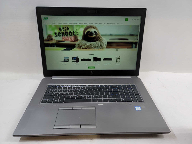 HP ZBook 17 G5  i7-8850H@ 2.60GHz, 64GB DDR4, 512GB + 1TB SSD Î²