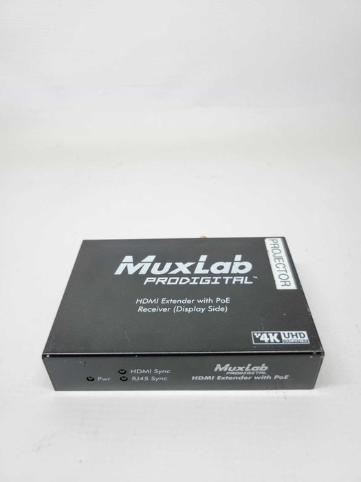 MuxLab Prodigal HDMI Extender with PoE Reciever HDBT 500451-POE UHD-4K