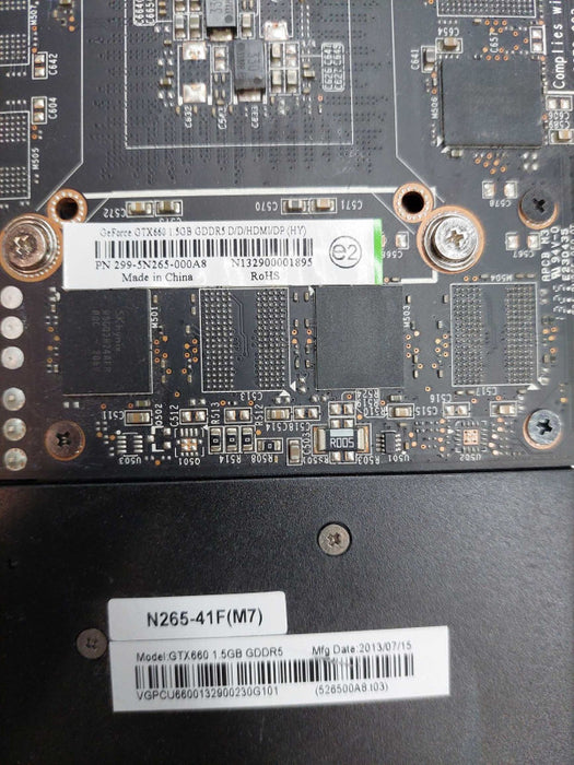 GeForce GTX 660 1.5GB GDDR5 D/D/HDMI/DP (HY)