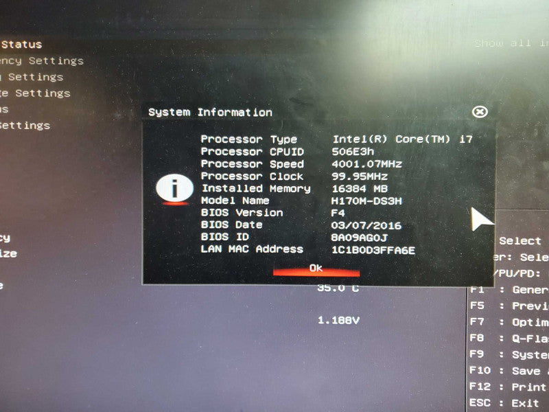 Gaming PC i7-6700 16GB DDR4 GTX 1050ti 600W PSU NO HDD @