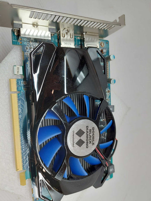 Double Black Diamond OverClocked HD7750 1G GDDR5 PCI-E HDMI/DVI-I/DP