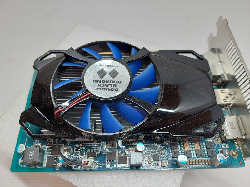 Double Black Diamond OverClocked HD7750 1G GDDR5 PCI-E HDMI/DVI-I/DP