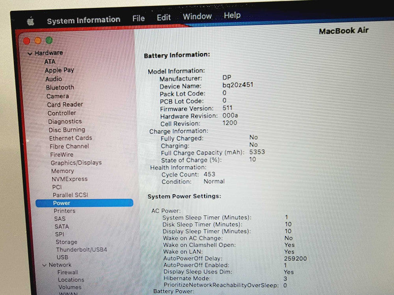 Apple Macbook Air 2013 13\\" Core i7-4650U @ 1.7GHz 8GB DDR3 250GB SSD (