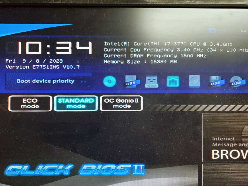 Custom PC i7-3770 16GB DDR3 EVGA GTX570 550W PSU NO HDD @