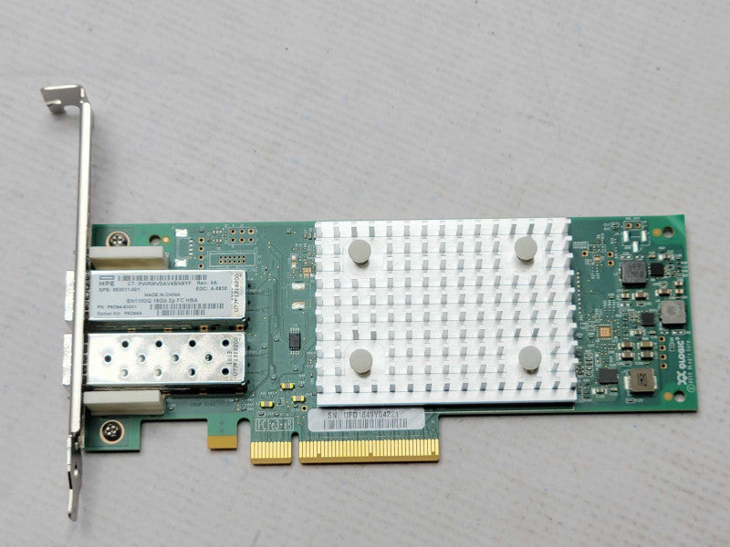 HPE SN1100Q 16Gb 2p FC HBA 853011-001 P9D94-63001, READ _