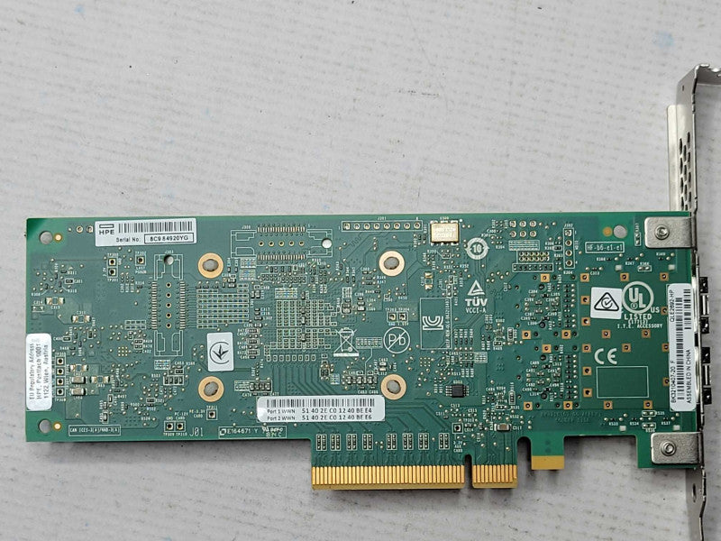 HPE SN1100Q 16Gb 2p FC HBA 853011-001 P9D94-63001, READ _