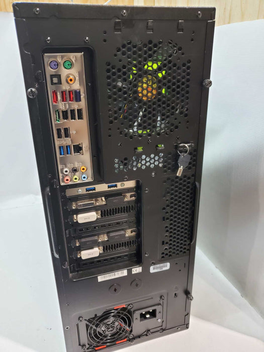 Custom PC i7-2600 16GB DDR3 (x2) EVGA GTX690 4GB 1200W PSU NO HDD *READ @