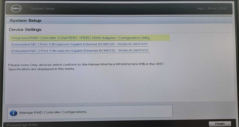 Dell PE R330 Server Xeon E3-1220 v5 @ 3.00GHz 32GB DDR4 H330 2x 350W PSU )