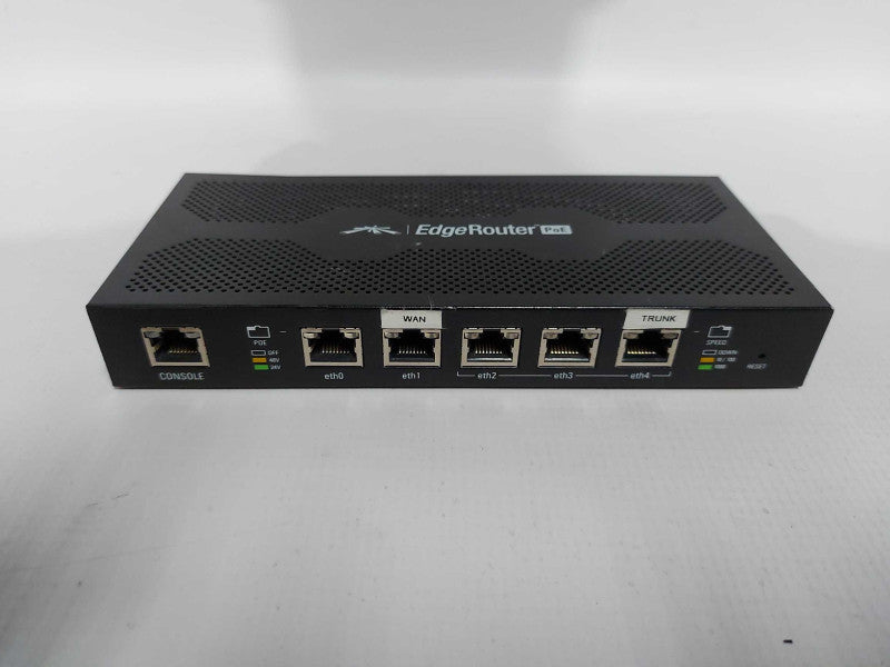 Ubiquity EdgeRouter PoE ERPoe-5 - factory reset #