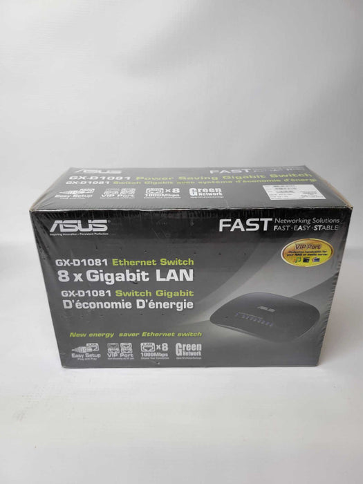 Asus GX-D1081 8-Port Gigabit Ethernet Switch