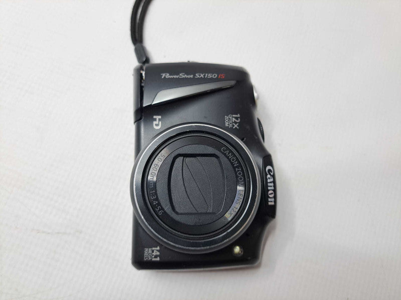 Canon PowerShot SX150 IS 14.1 MP Digital Camera | Tested + 4GB Memory Card )