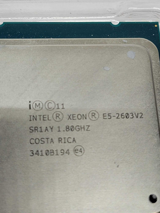 Intel Xeon E5-2603 V2 E5-2603V2 1.80GHz LGA2011 CPU Processor