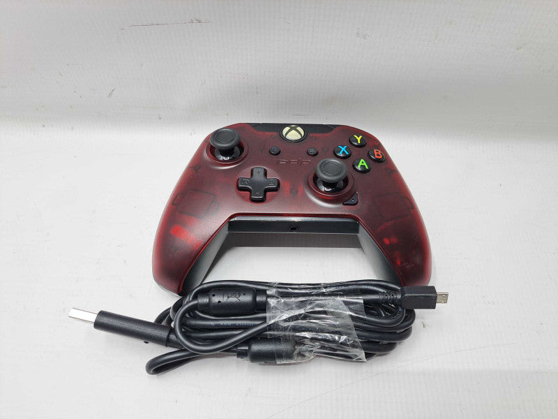 PDP Wired Controller for Xbox One - Red - Fully Tested - No Stick Drift  )