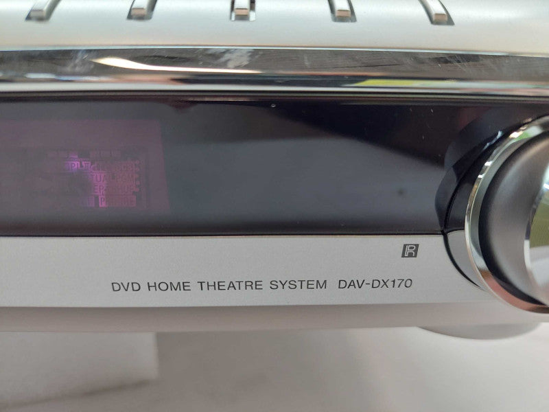 Sony 5.1 Channel Speaker System Model: SS-WS32 Model: HCD-DX170