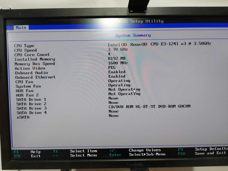 Lenovo P300 Workstation Xeon E3-1241 V3 @ 3.50ghz / 8gb ram / Quadro K600 #