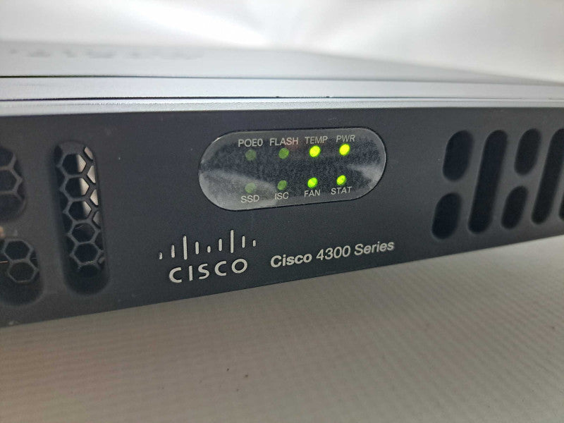 Cisco ISR4331/K9 Enterprise Service Router ISR4331 - NO CLOCK ISSUE )