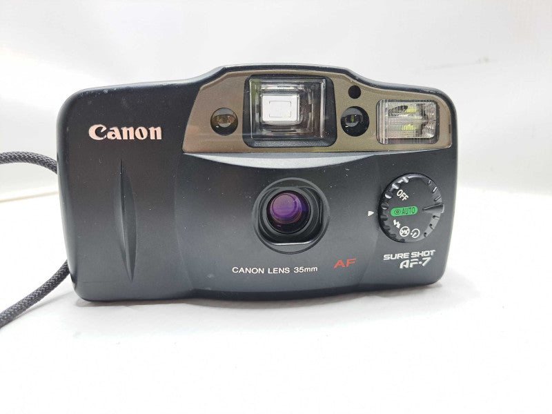 Canon Sure Shot AF-7 Date Compact 35mm Auto Focus Camera )