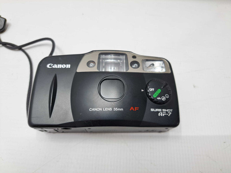 Canon Sure Shot AF-7 Date Compact 35mm Auto Focus Camera )