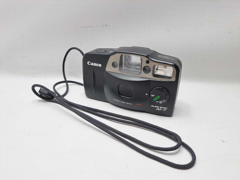 Canon Sure Shot AF-7 Date Compact 35mm Auto Focus Camera )