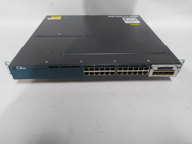 Cisco Catalyst WS-C3560X-24P-S rack mountable PoE+ manageable Switch #