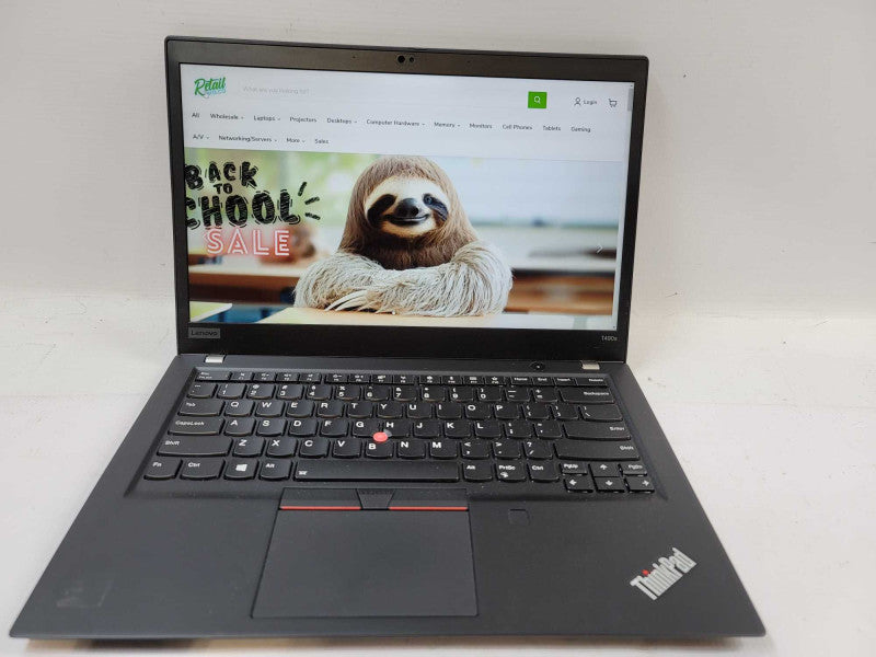 Lenovo T490s i7-8665U@ 1.80GHz, 16GB DDR4, 256GB m.2 **READ** Î²
