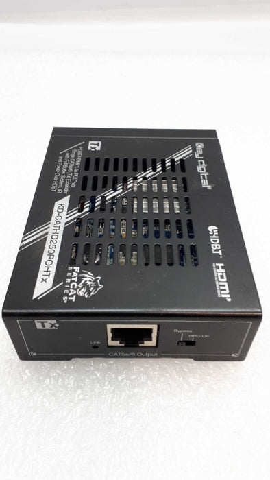 Key Digital KD-CATHD250POHTx Lite POE via Single CAT5e/6 Extender &
