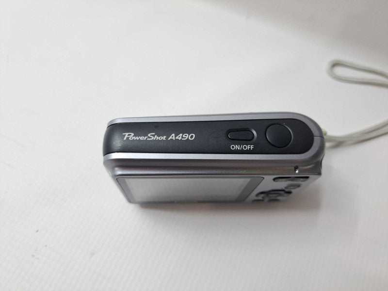 Canon PowerShot A490 10MP Digital Camera (AS-IS) )