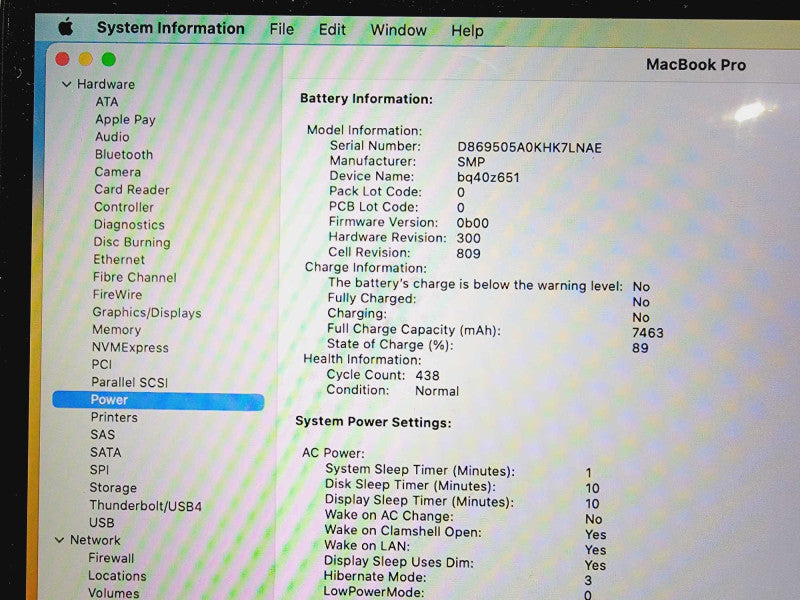 Apple Macbook Pro 2019 16\\" Core i7-9750H @ 2.6GHz 16GB DDR4 500GB SSD Radeon  (