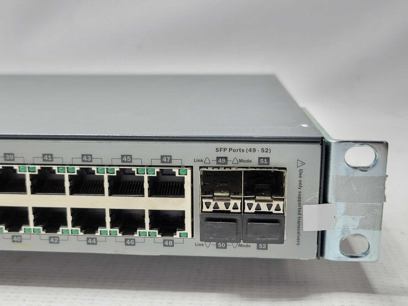 HP 2530-48G PoE+ Switch 48 Port Gigabit Ethernet PoE+ 4x 1G SFP Port J9772A _