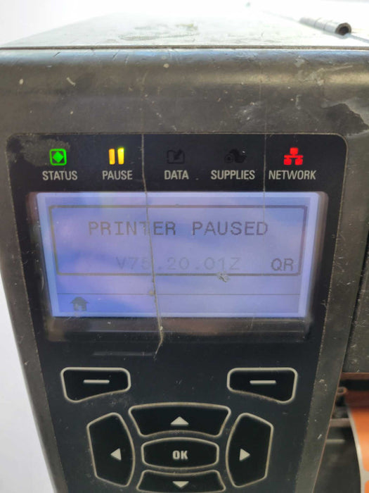 Zebra Model ZT410 Thermal Label Printer (READ)
