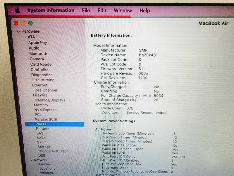 Apple Macbook Air 2015 13\\" Core i5-5250U @ 1.6GHz 8GB DDR3 120G SSD (