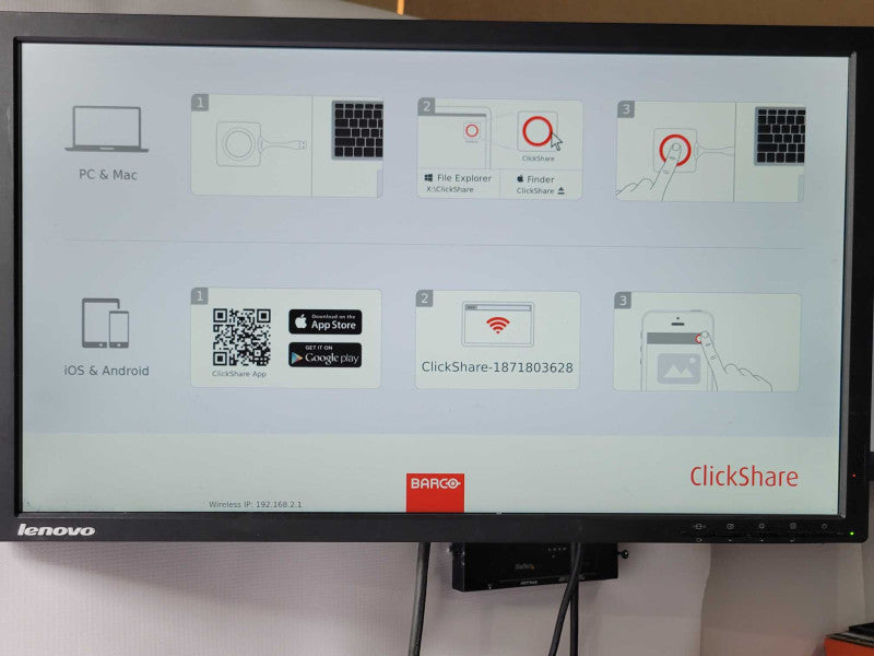 Barco ClickShare CS-100 Wireless Presentation System R9861510NA _