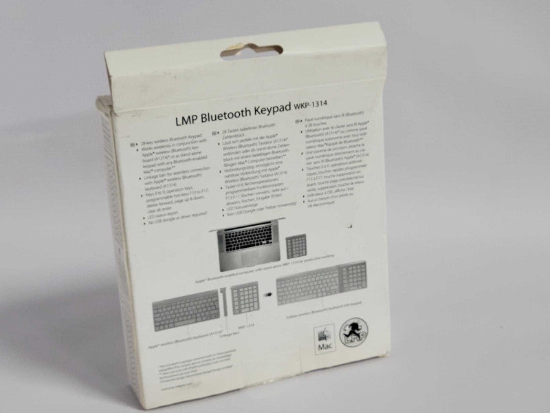 Open-Box LMP Bluetooth Keypad WKP-1314, SEE _