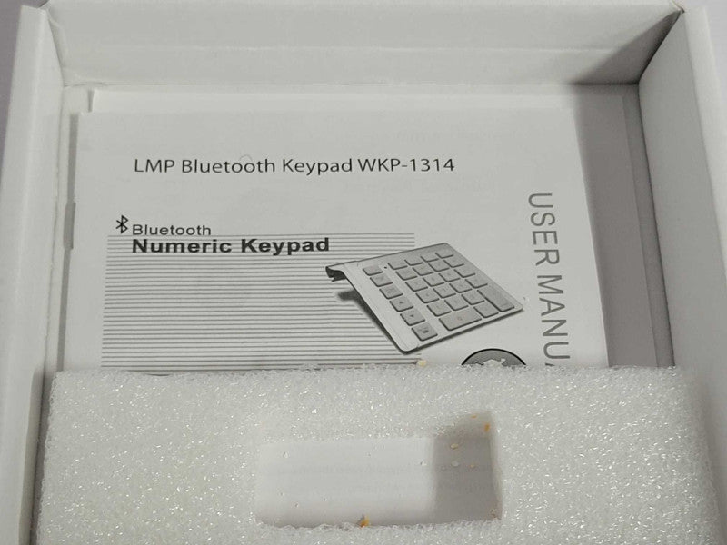 Open-Box LMP Bluetooth Keypad WKP-1314, SEE _