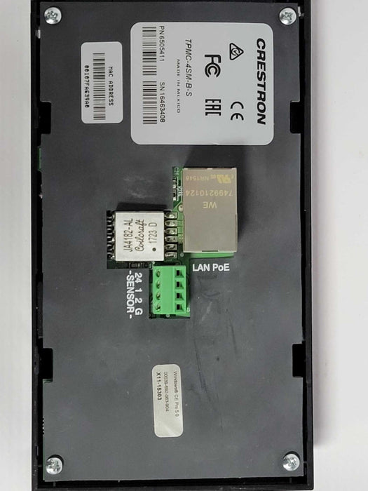 Crestron TPMC-4SM-B-S 4.3\\'\\' Touch Screen Panel _