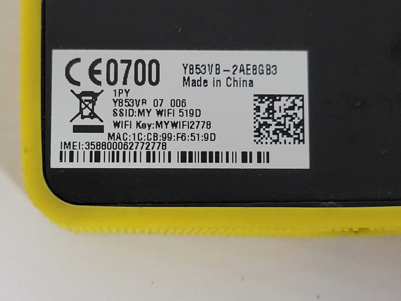EE Y853VB-2AE8GB3 EE MINI WI-FI Hotspot Router _