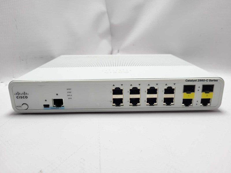 Cisco WS-C2960C-8TC-L 2960C 8-Port Fast Ethernet Catalyst Switch $
