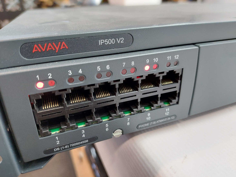 Avaya Controller Unit Model: IP500 V2  Rack Mountable.